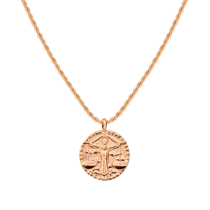 Zodiac Sign Collana Oro Rosa
