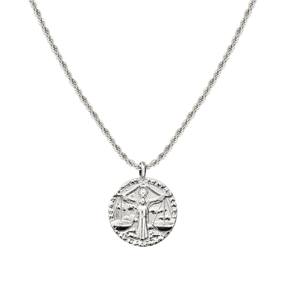 Zodiac Sign Collana Argento