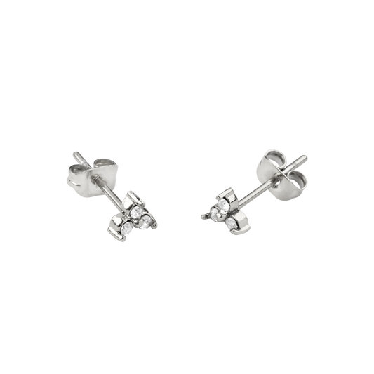 Luz Studs Argento