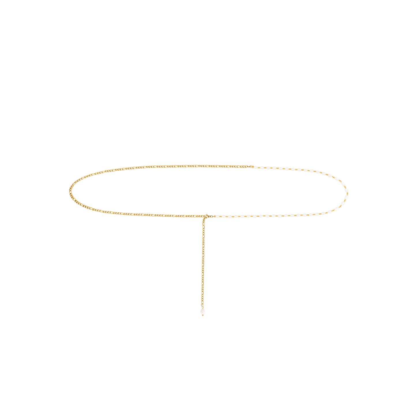 Catena del ventre Pearly Oro