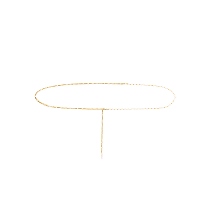 Catena del ventre Pearly Oro