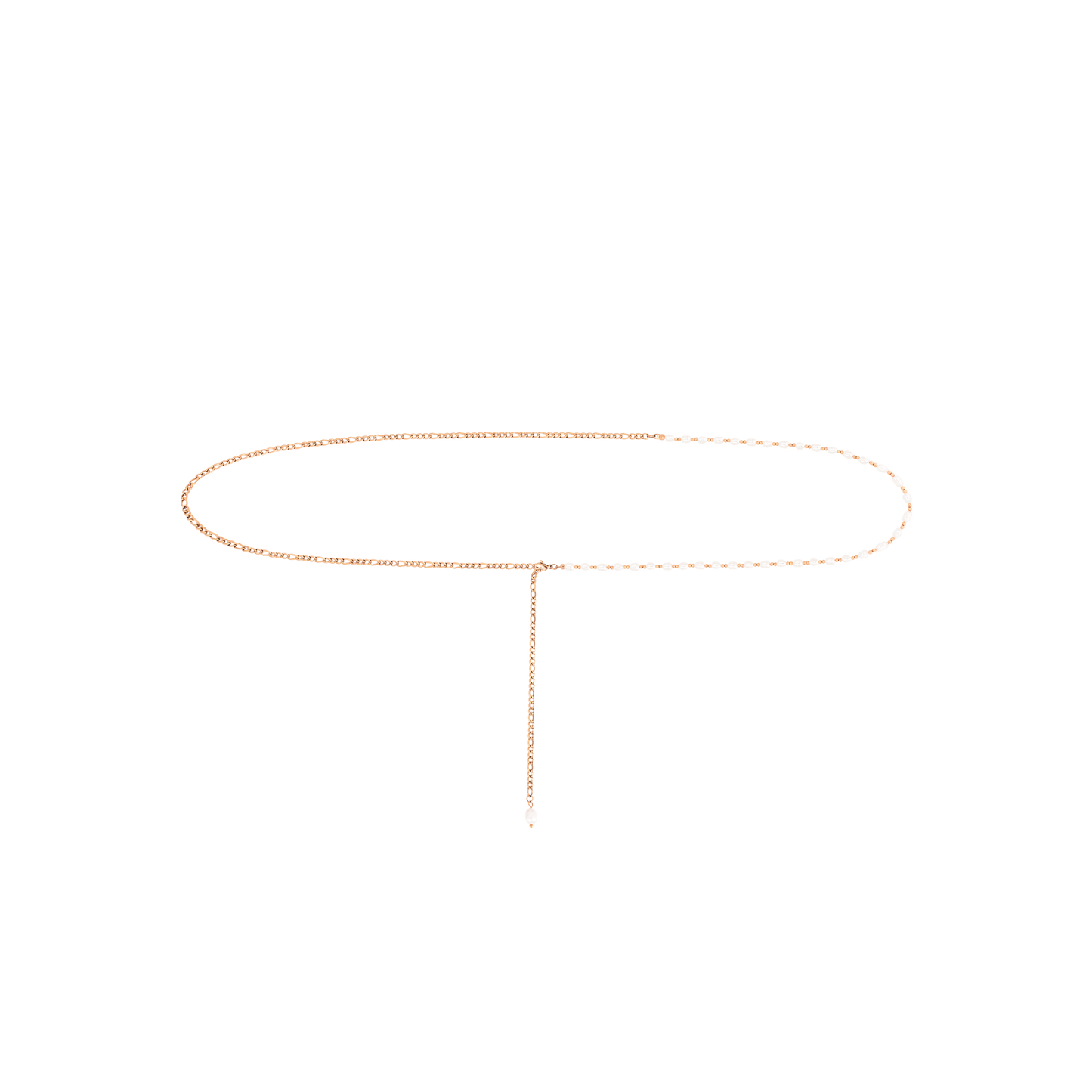 Catena del ventre Pearly Oro Rosa