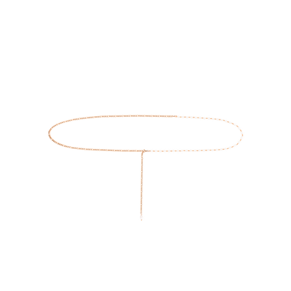 Catena del ventre Pearly Oro Rosa