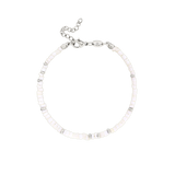 Puka Shell Bracciale Argento