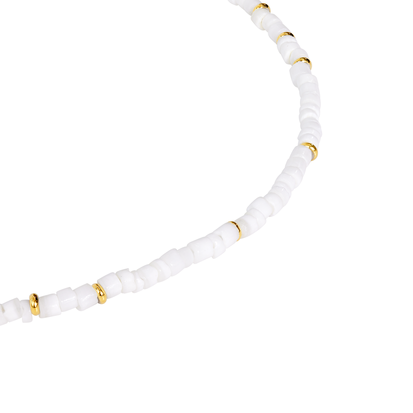 Puka Shell Collana Oro