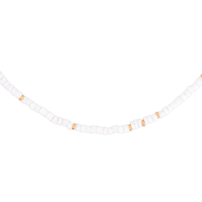 Puka Shell Collana Oro Rosa