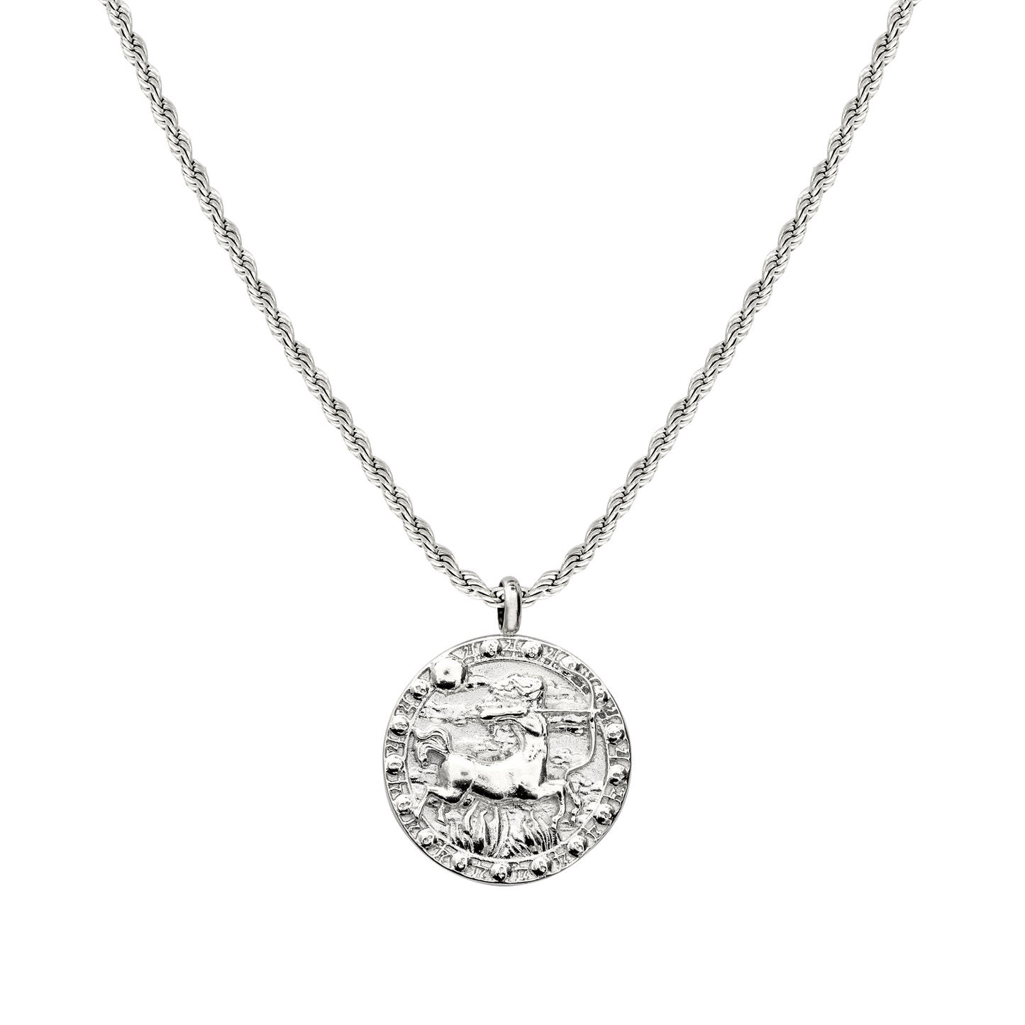 Zodiac Sign Collana Argento