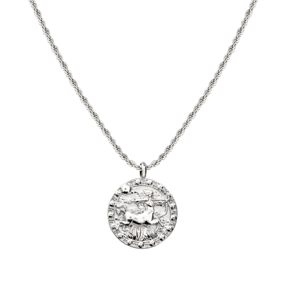 Zodiac Sign Collana Argento