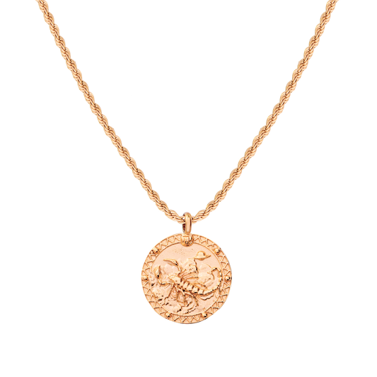 Scorpio Collana Oro Rosa