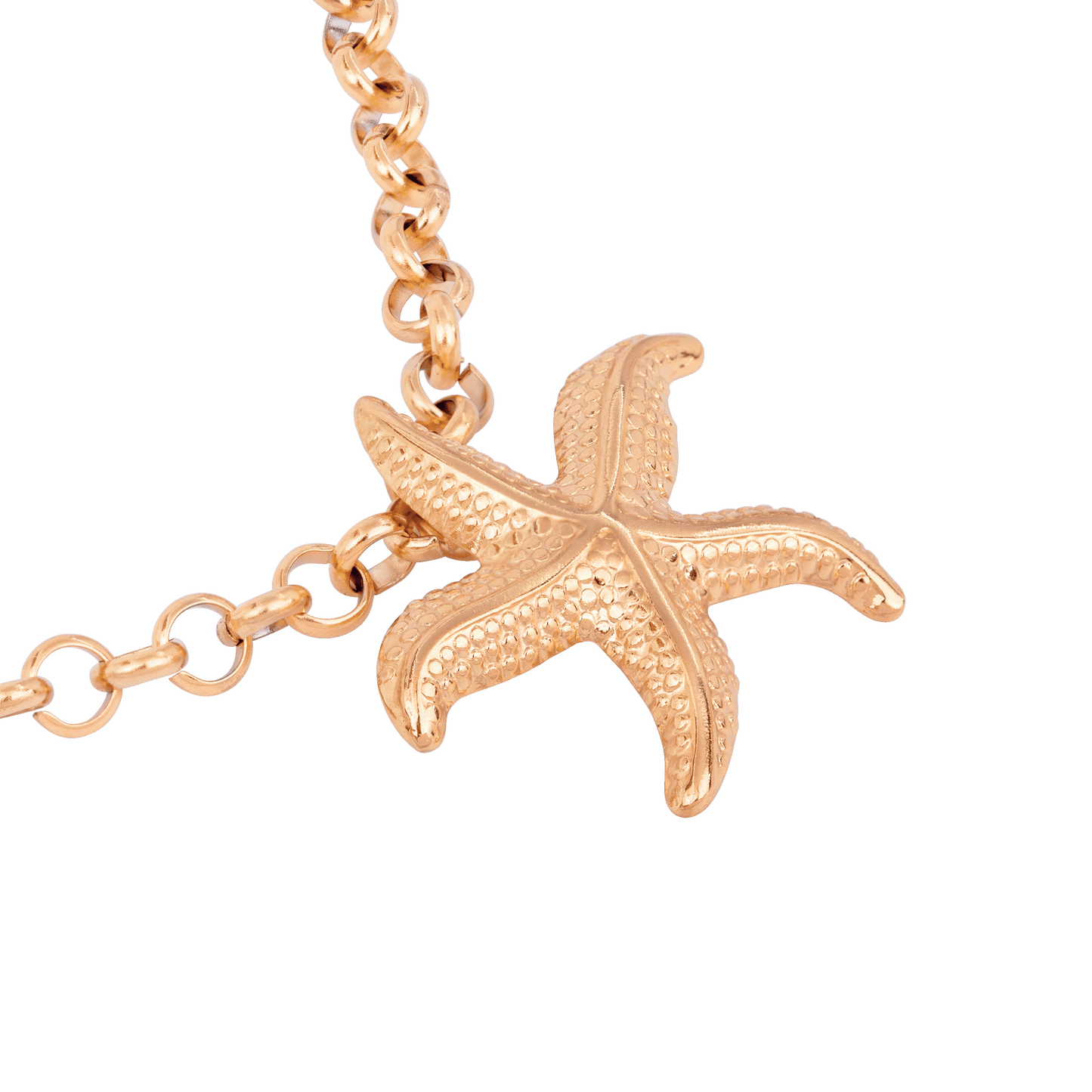 Starfish Collana Oro Rosa