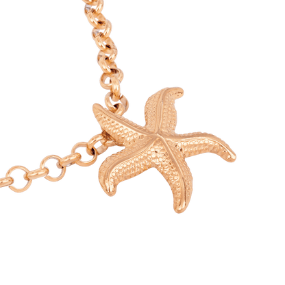Starfish Collana Oro Rosa