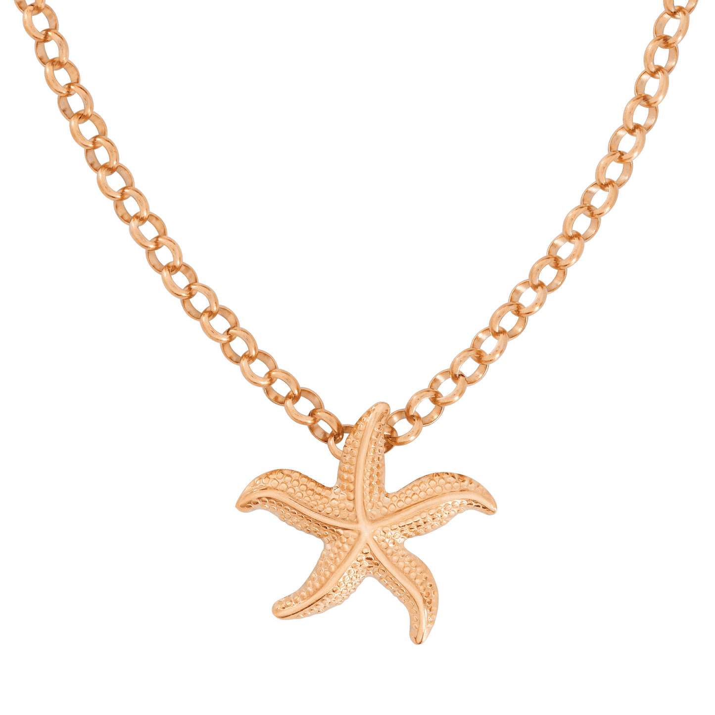 Starfish Collana Oro Rosa