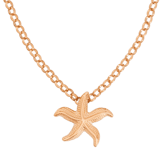 Starfish Collana Oro Rosa