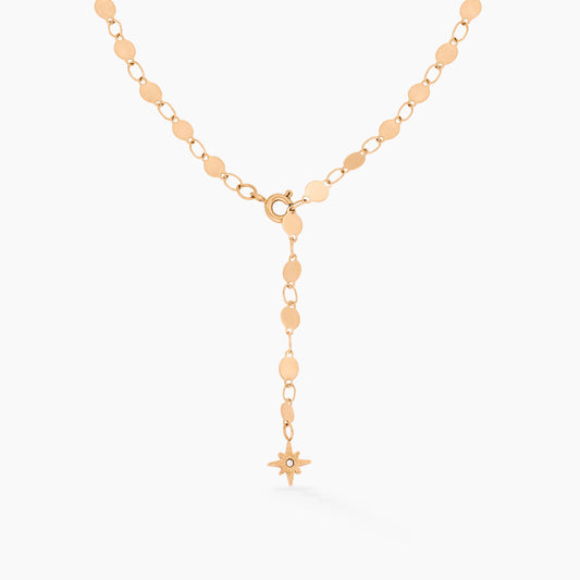 Rising Lotti Y-Collana Oro Rosa