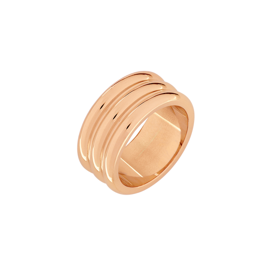 Trio Stack Anello Oro Rosa