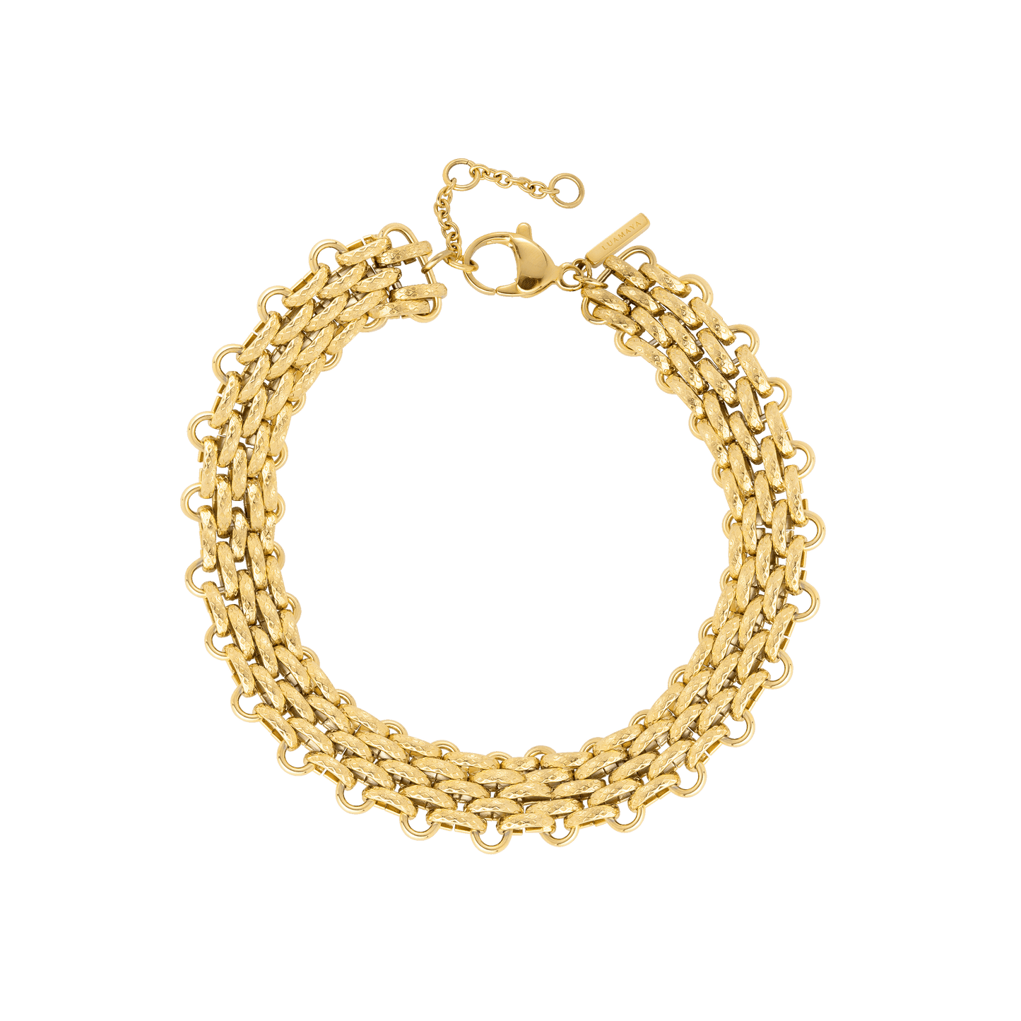 Bold Mesh Bracciale Oro