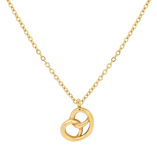 Pretzel Collana Oro