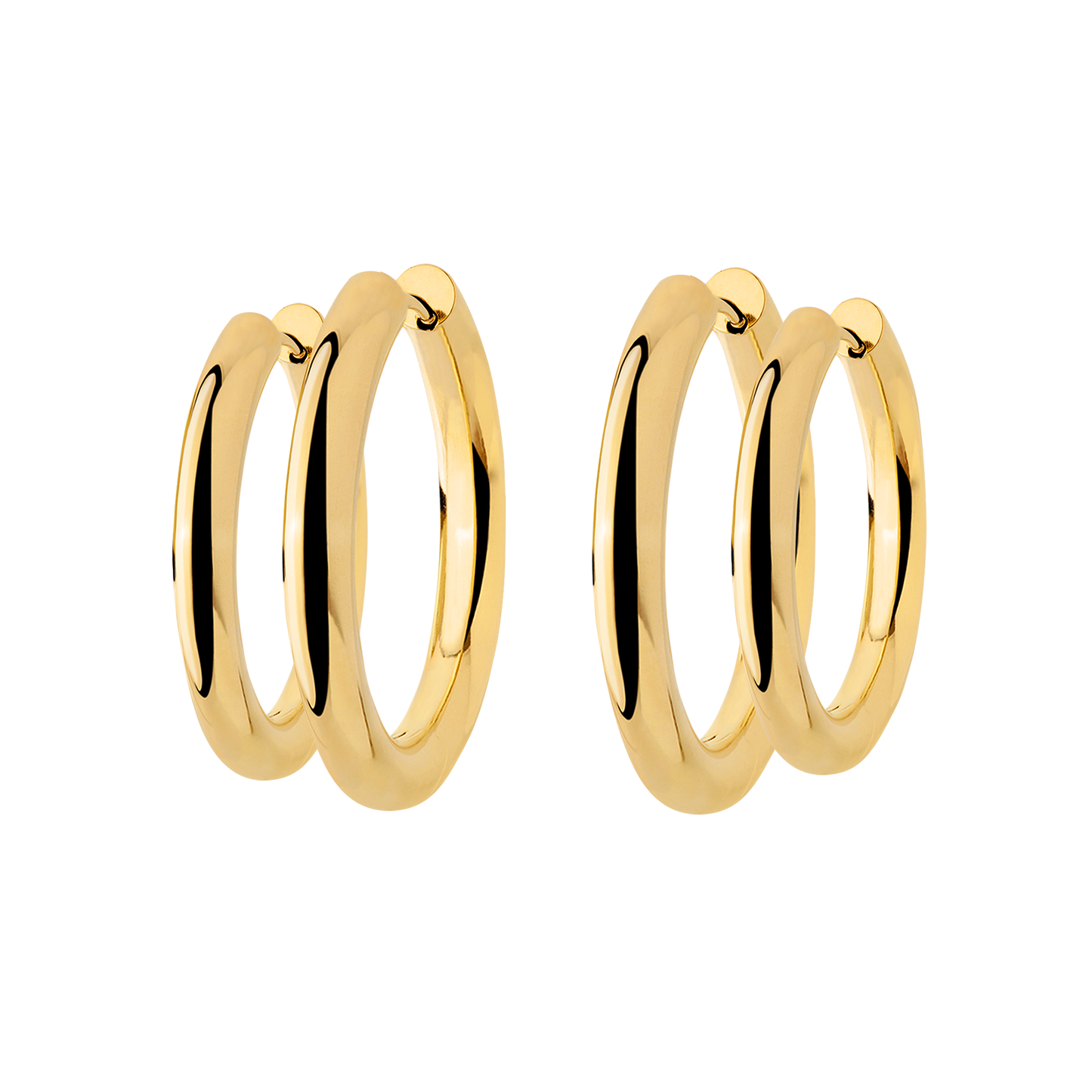 Chunky Lover Hoop Set Large Oro