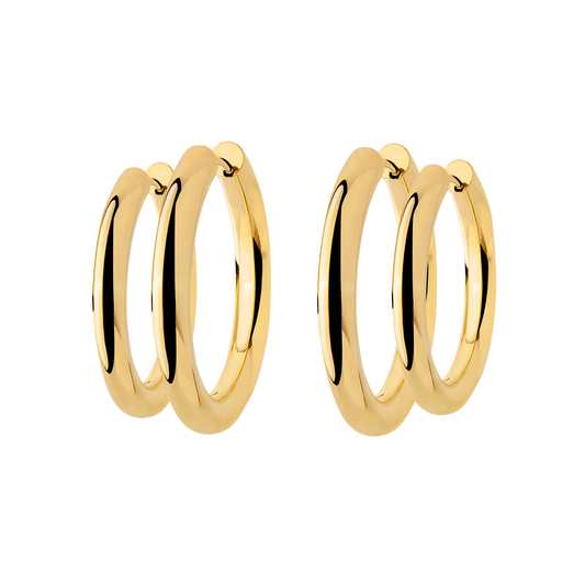 Chunky Lover Hoop Set Large Oro