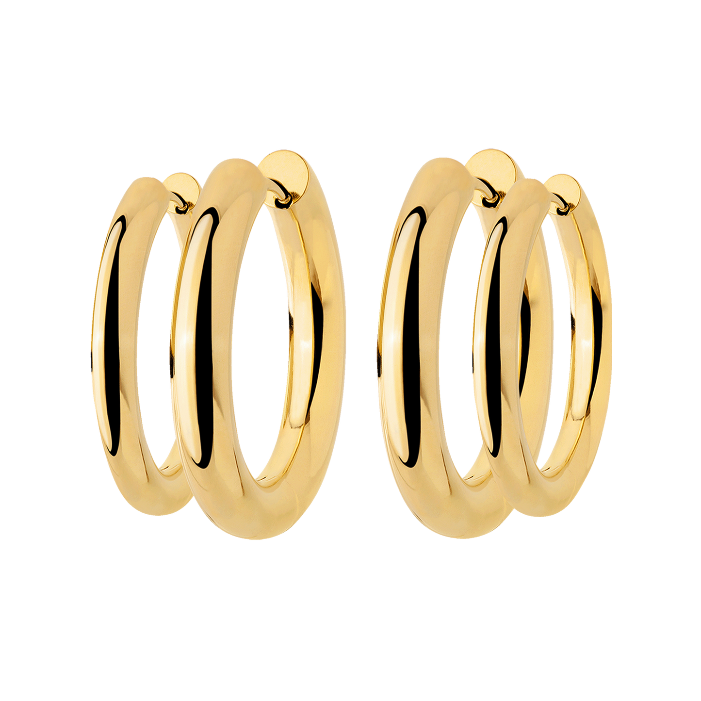 Chunky Lover Hoop Set Maxi Oro
