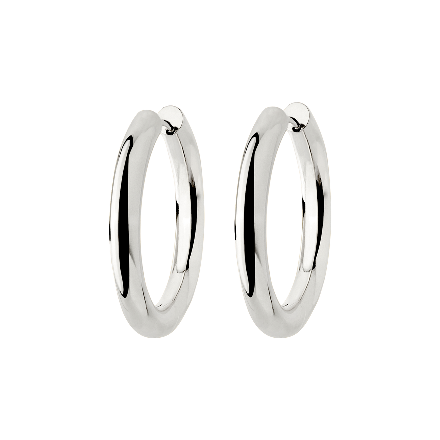 Chunky Hoopies Extra Large Argento