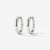 Chunky Hoopies Medium Argento