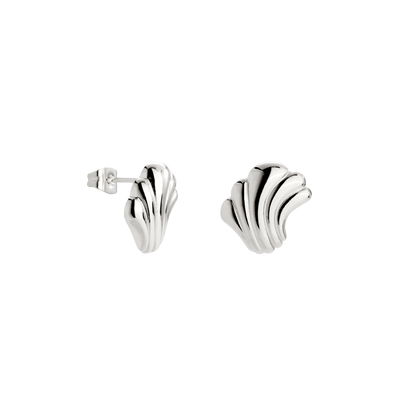 Simple Wave Orecchini Argento