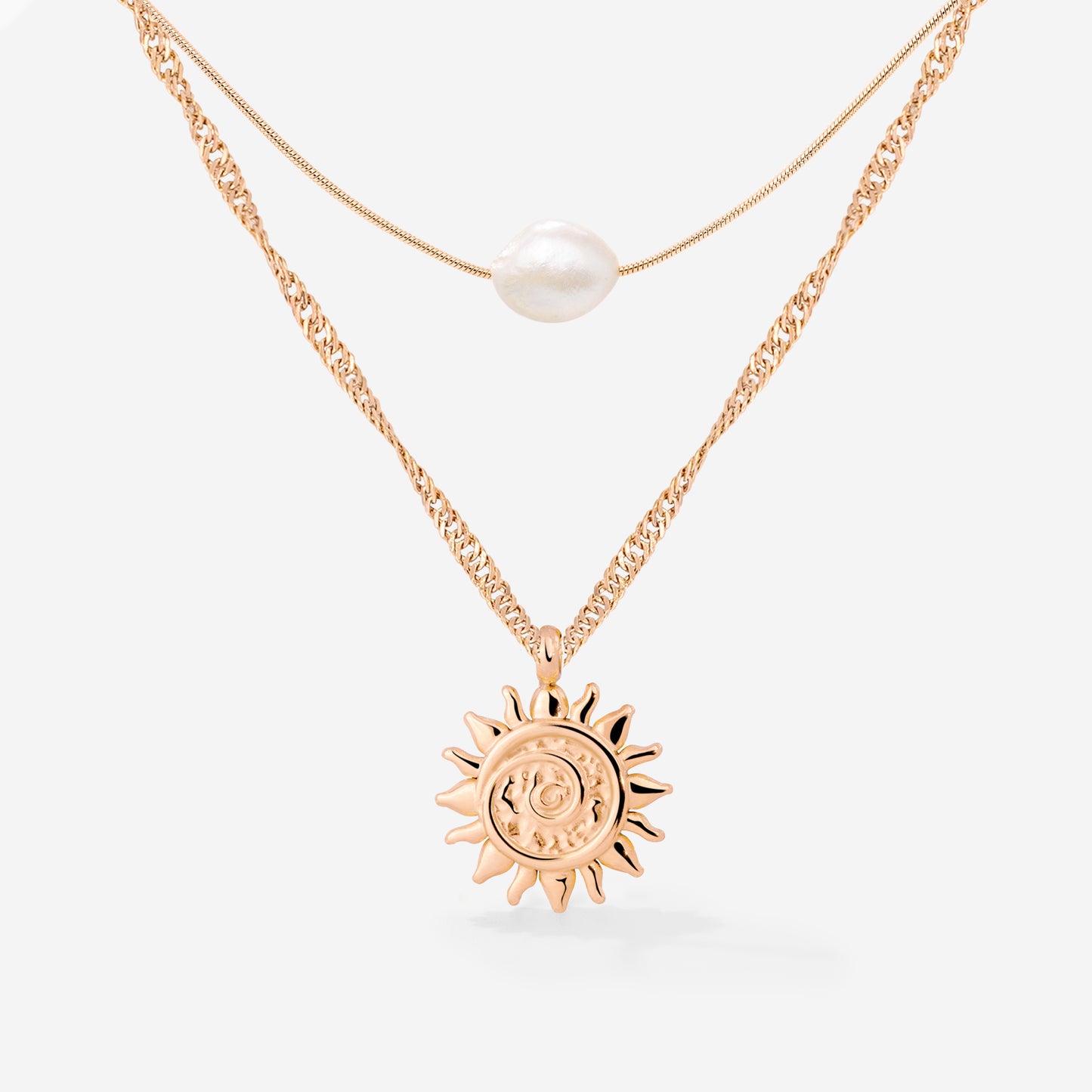 Sunny Pearls Bundle Oro Rosa