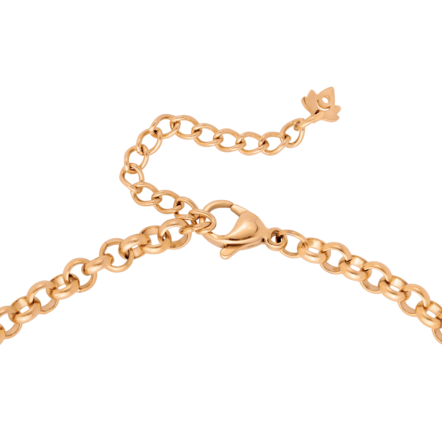 Twisted Donut Collana Oro Rosa