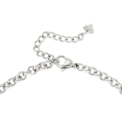 Twisted Donut Collana Argento