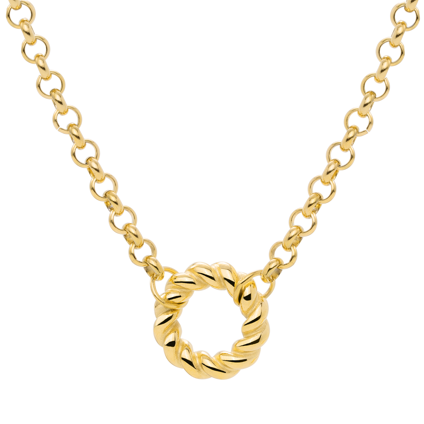 Twisted Donut Collana Oro