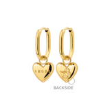 Amore Mio Oval Hoop Set Baby Oro