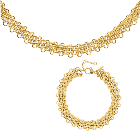 Bold Mesh Bundle Oro