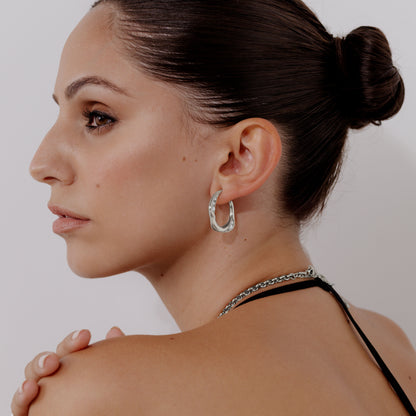 Branch Pearl Orecchini Argento