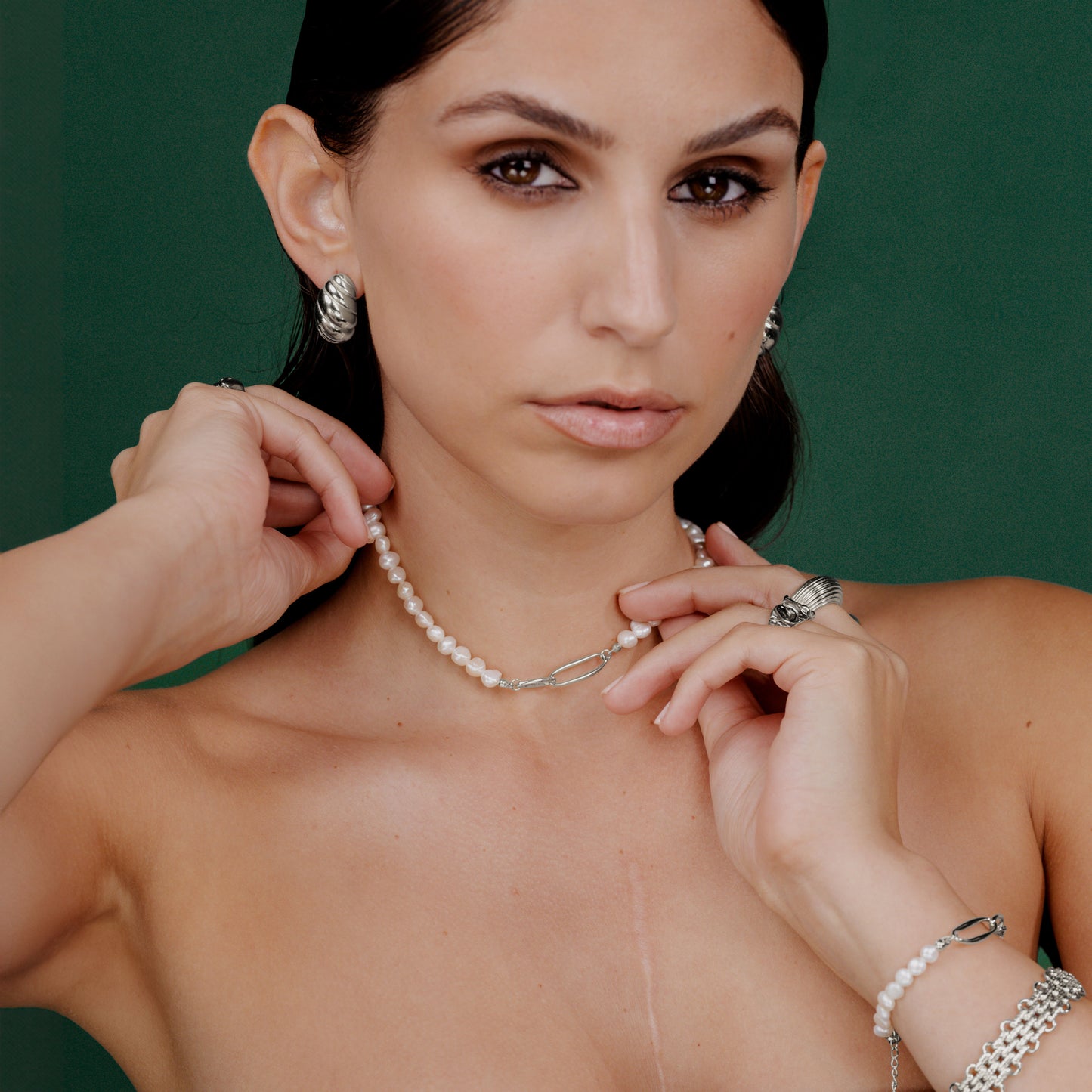 Pearl 'n' Twist Bundle Argento