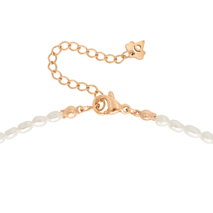 Fluidity Pearl Collana Oro Rosa