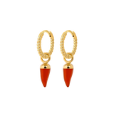 Hot 'n' Spicy Twisted Hoop Set Baby Oro