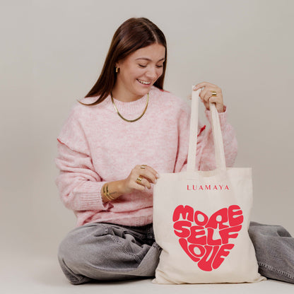 Jutetasche More Self-Love