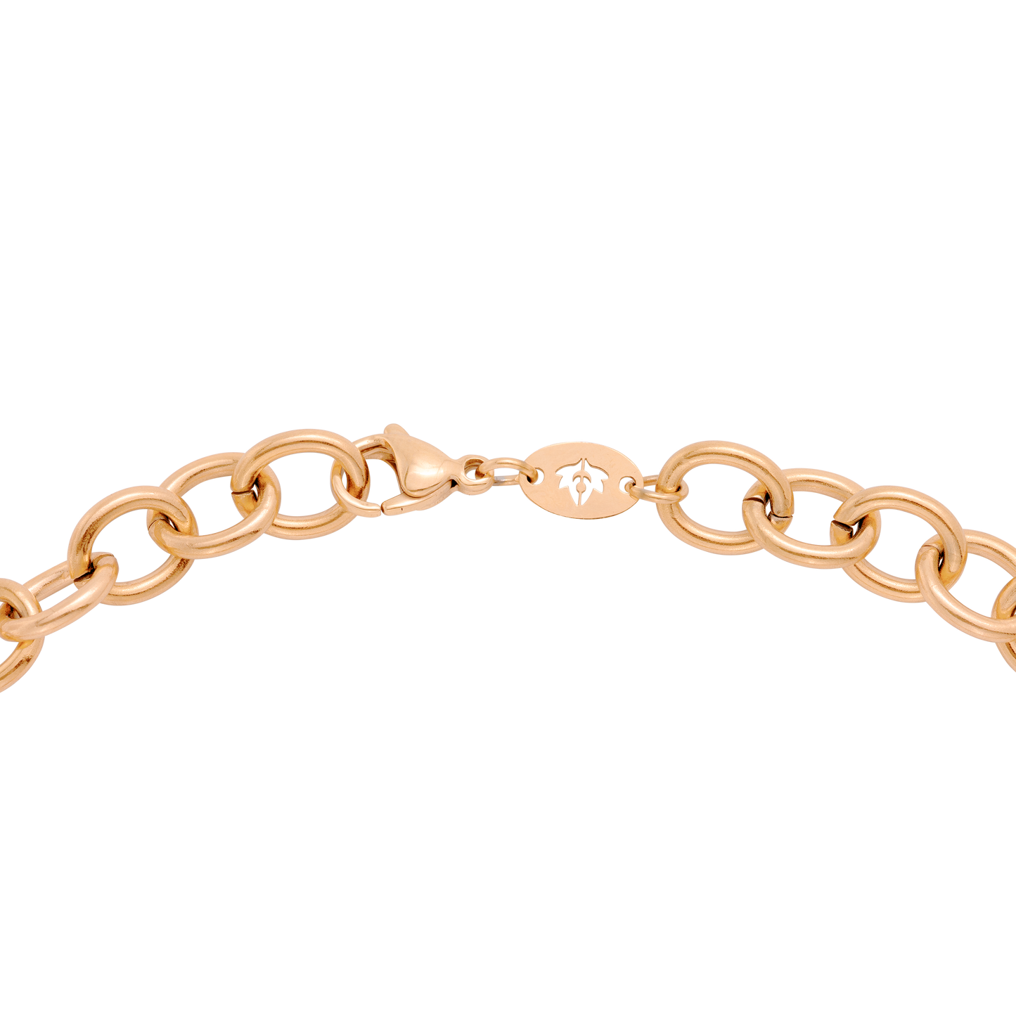 Love Me a Link Collana Oro Rosa
