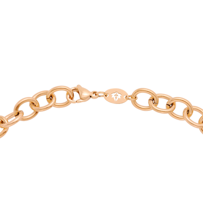 Love Me a Link Collana Oro Rosa