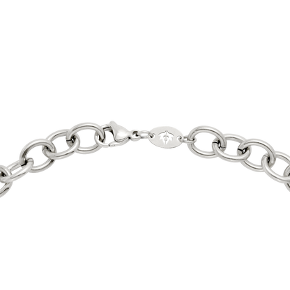 Love Me a Link Collana Argento
