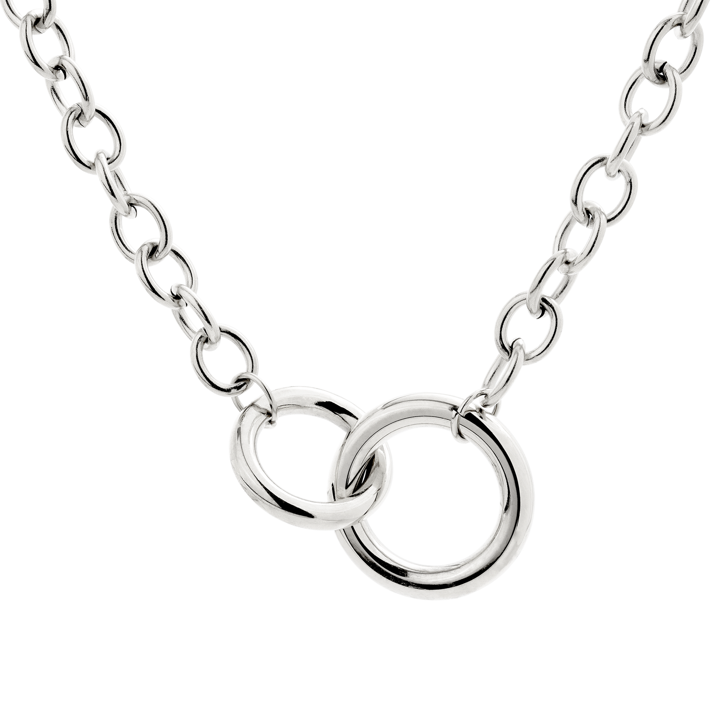 Love Me a Link Collana Argento