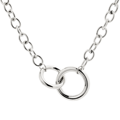 Love Me a Link Collana Argento