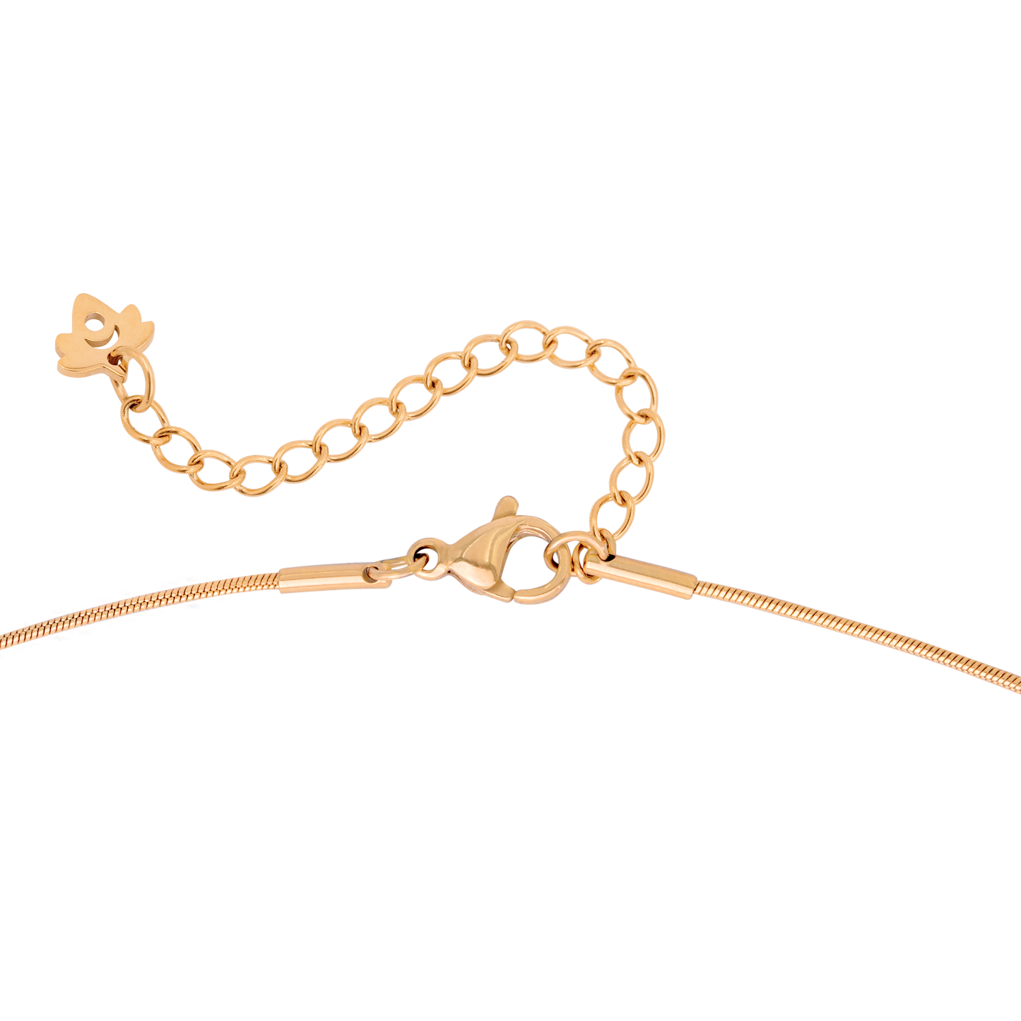 Minimalist Pearl Collana Oro Rosa