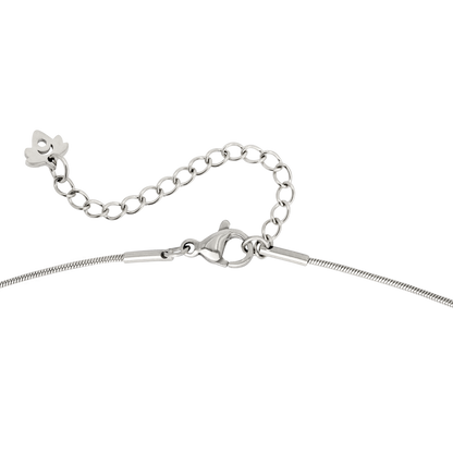 Minimalist Pearl Collana Argento