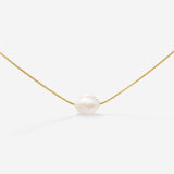 Minimalist Pearl Collana Oro