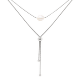 Minimalistic Elegance Necklace Bundle Argento