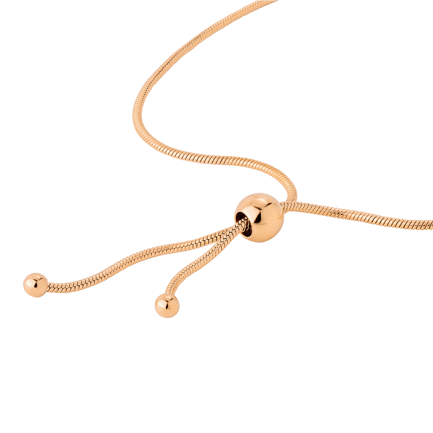 Simple Elegance Y-Collana Oro Rosa