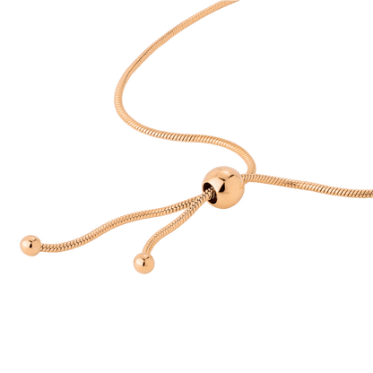 Simple Elegance Y-Collana Oro Rosa