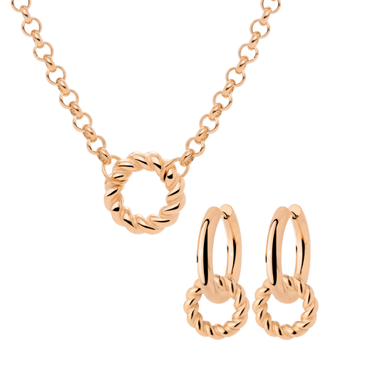 Twisted Donut Bundle Oro Rosa